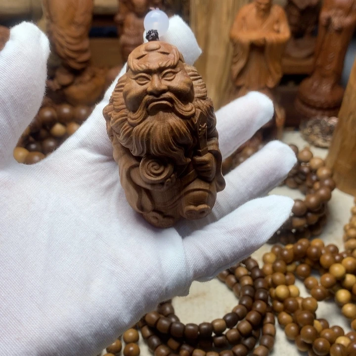 檀香木其他老山檀香手把件