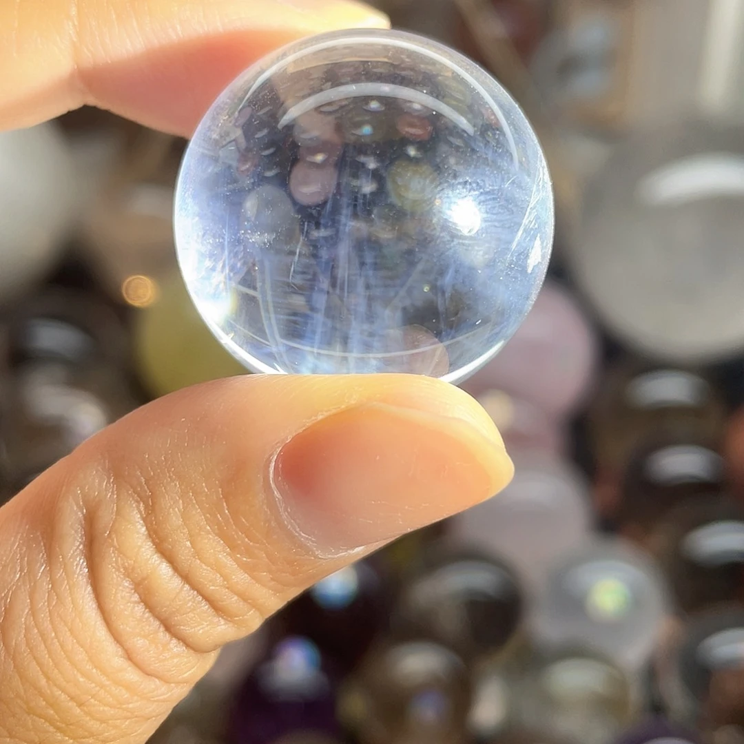 水晶珠宝半成品未镶嵌蓝针卡2.9