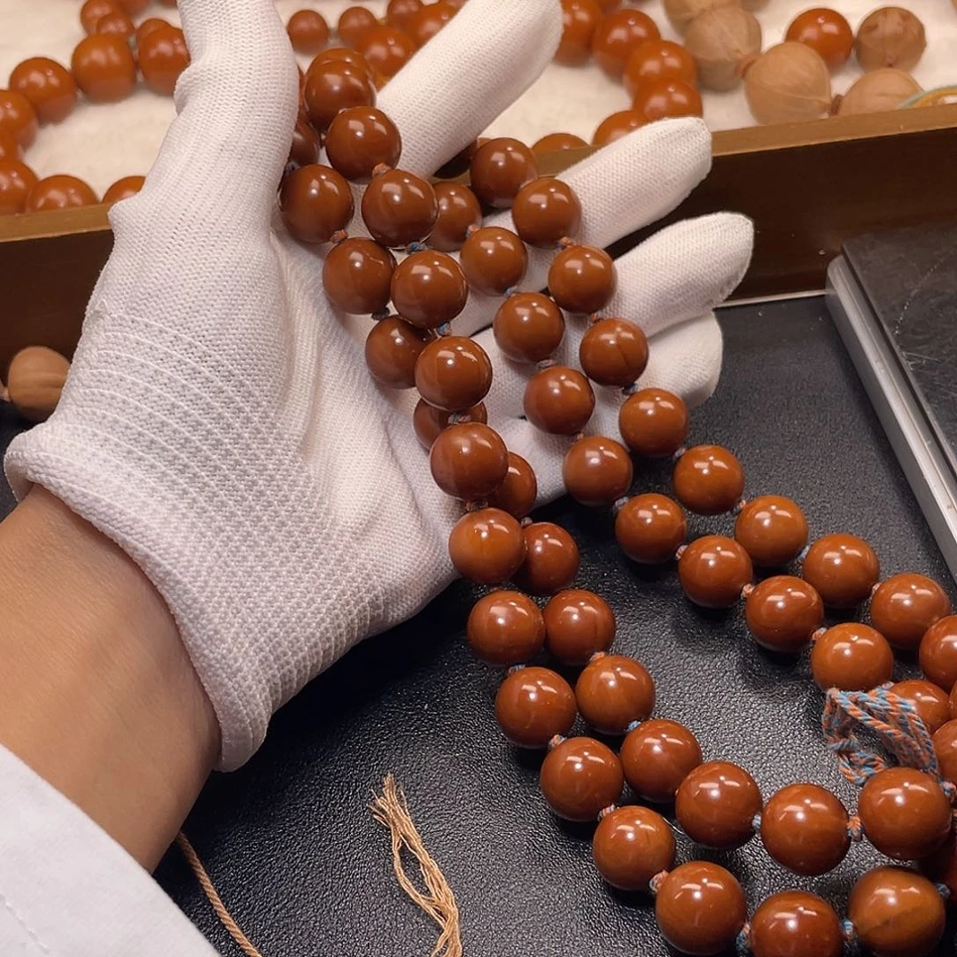 吊坠橄榄核1.36➕铁核小孔脖挂56颗