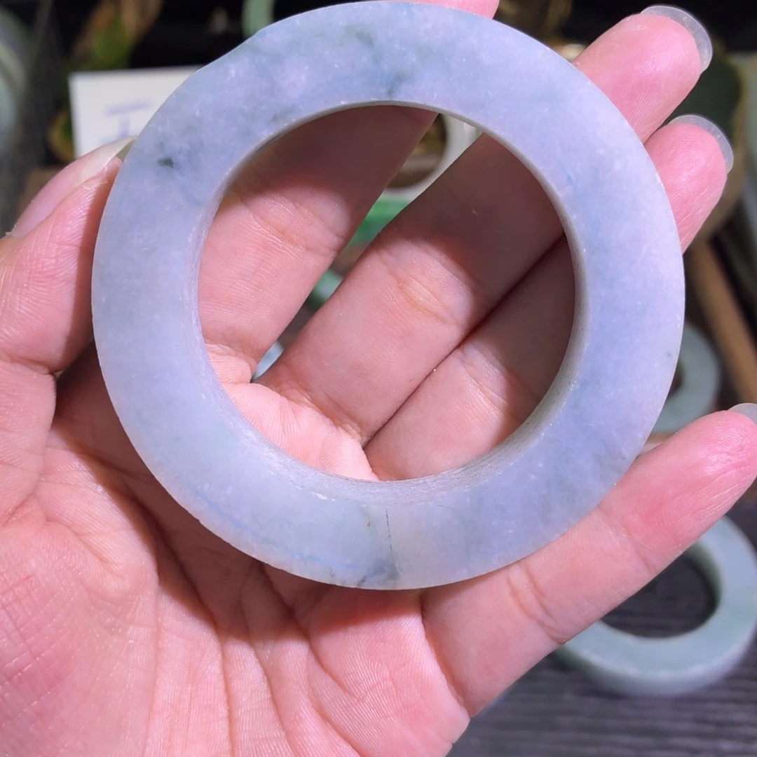 定制翡翠未镶嵌缅甸翡翠A货手镯毛胚定制