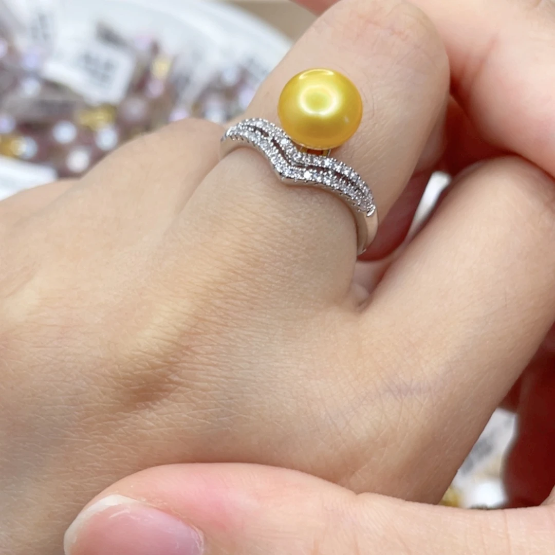 淡水珍珠未镶嵌吊坠(赠链)