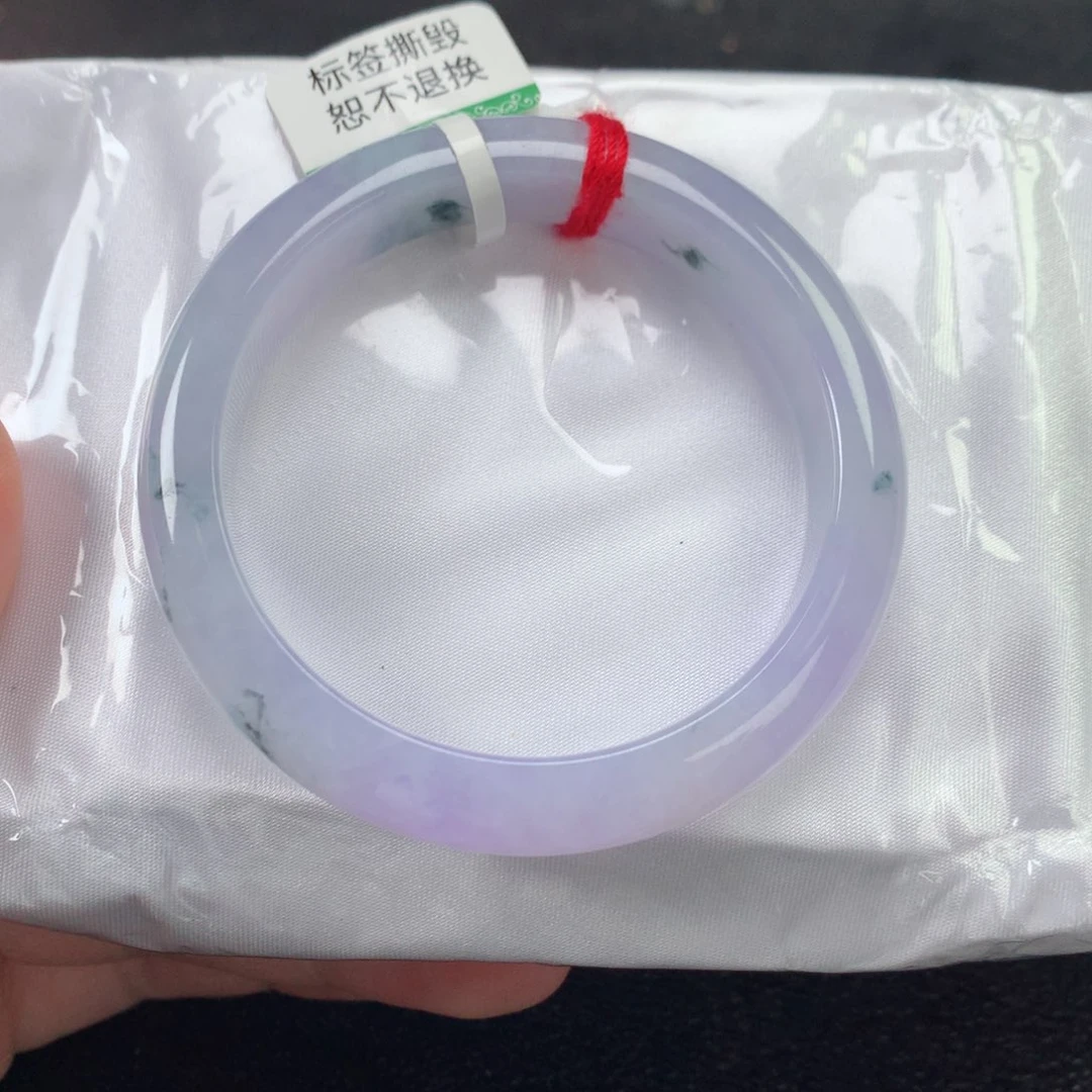 未镶嵌手镯翡翠缅甸天然翡翠手镯54