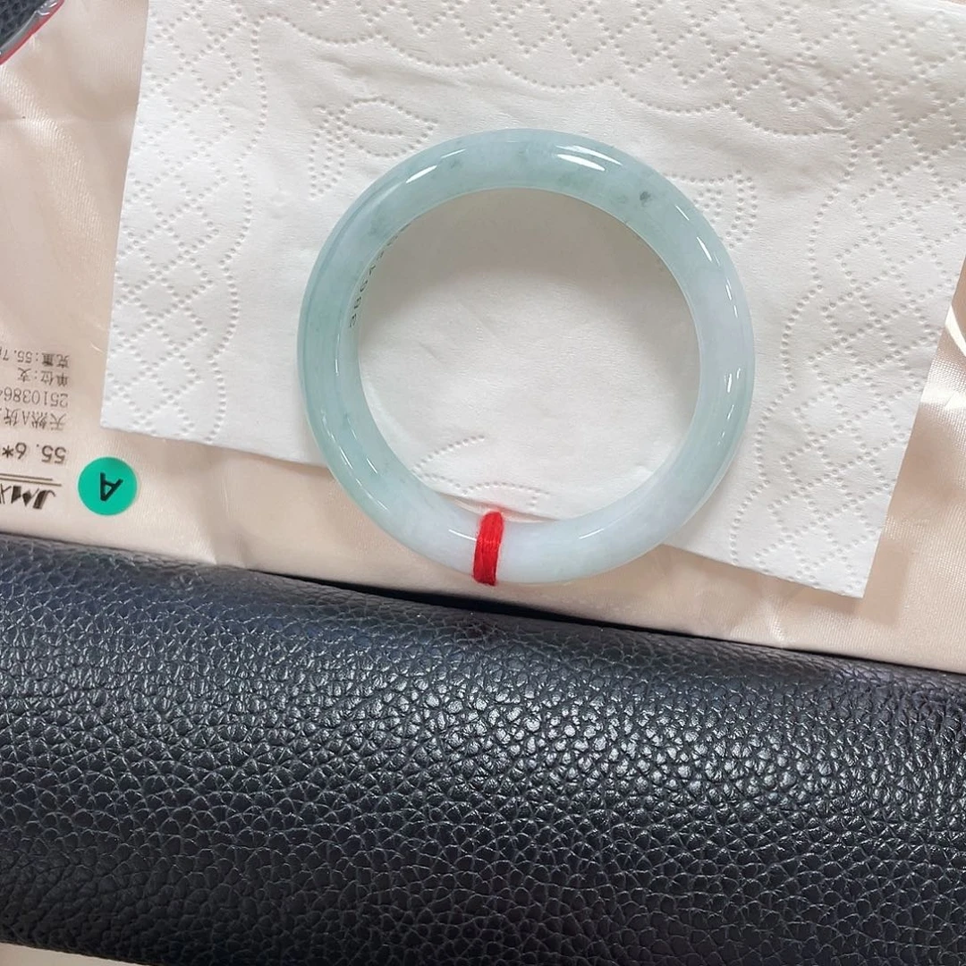 翡翠未镶嵌手镯天然缅甸A货翡翠手镯15号