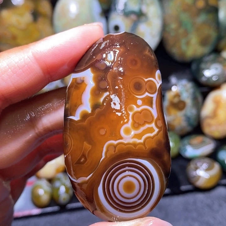 玛瑙/玉髓吊坠(不含链)未镶嵌