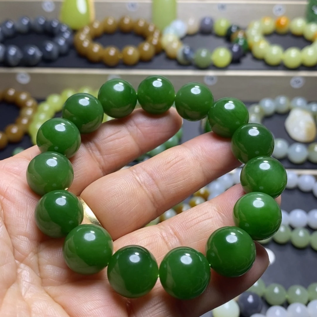 和田玉手串未镶嵌