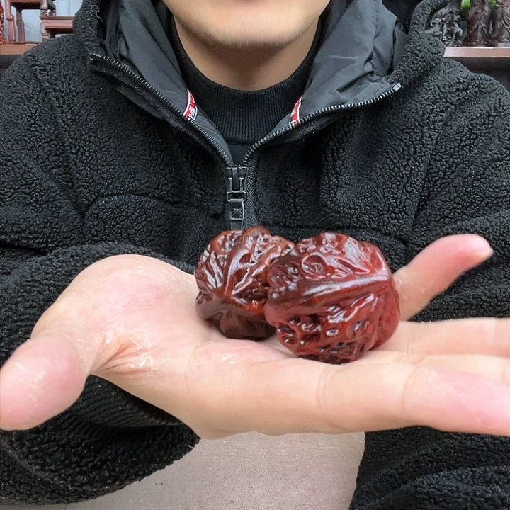 乌木类端景台小李子红木工艺品