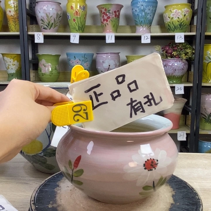 景德镇高温陶瓷花盆