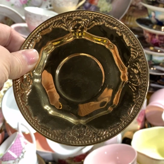 瓷片微瑕陶瓷处理介意请慎拍11.5厘米