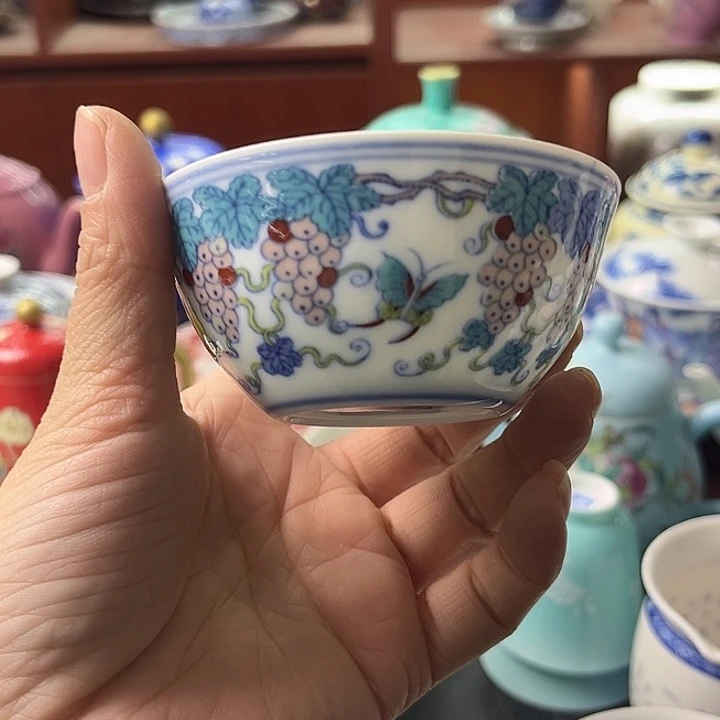 摆件景德镇陶瓷老厂瓷102