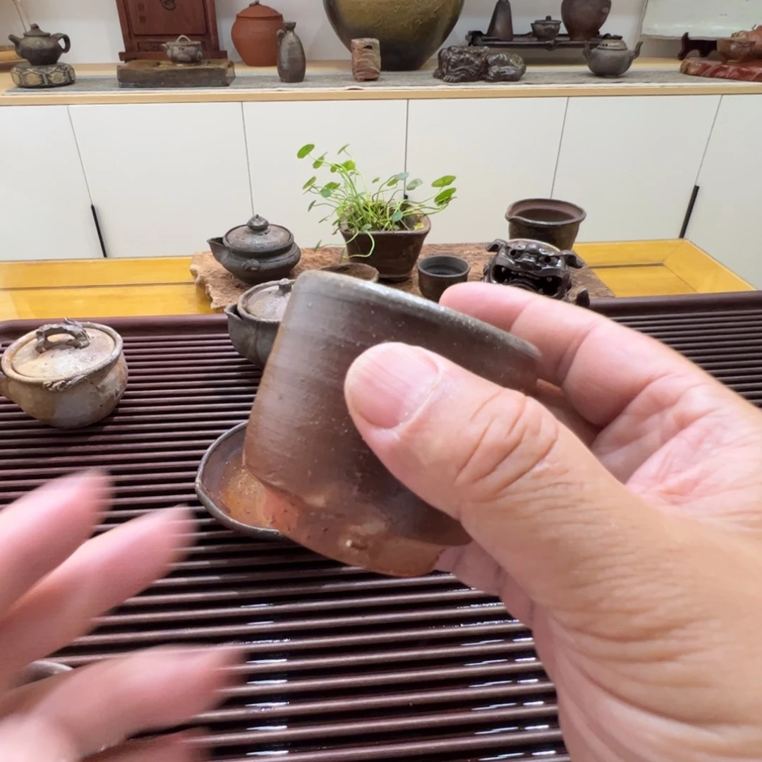 润物轩品质备前烧主人杯