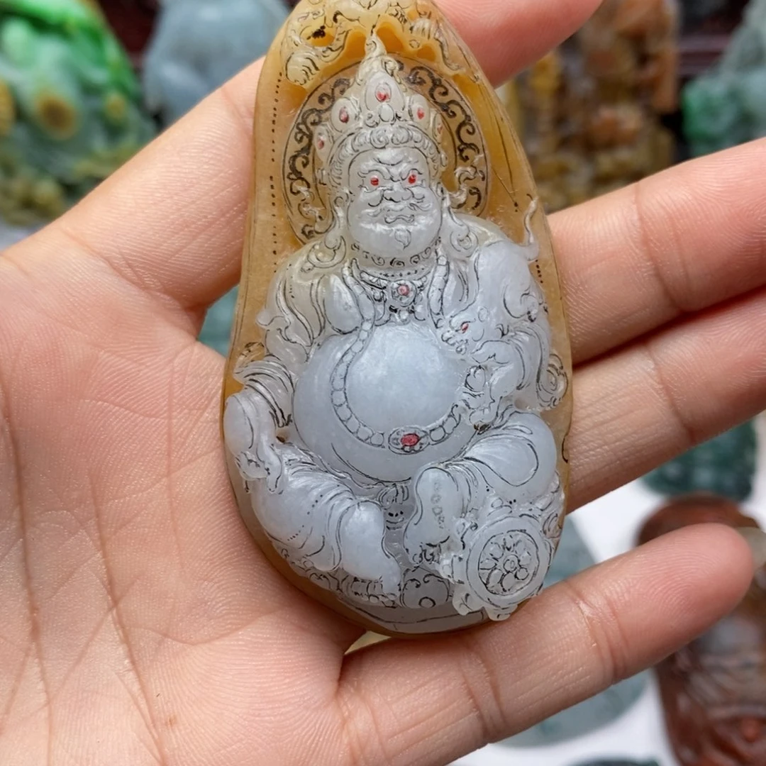 z***z定制翡翠未镶嵌财神k