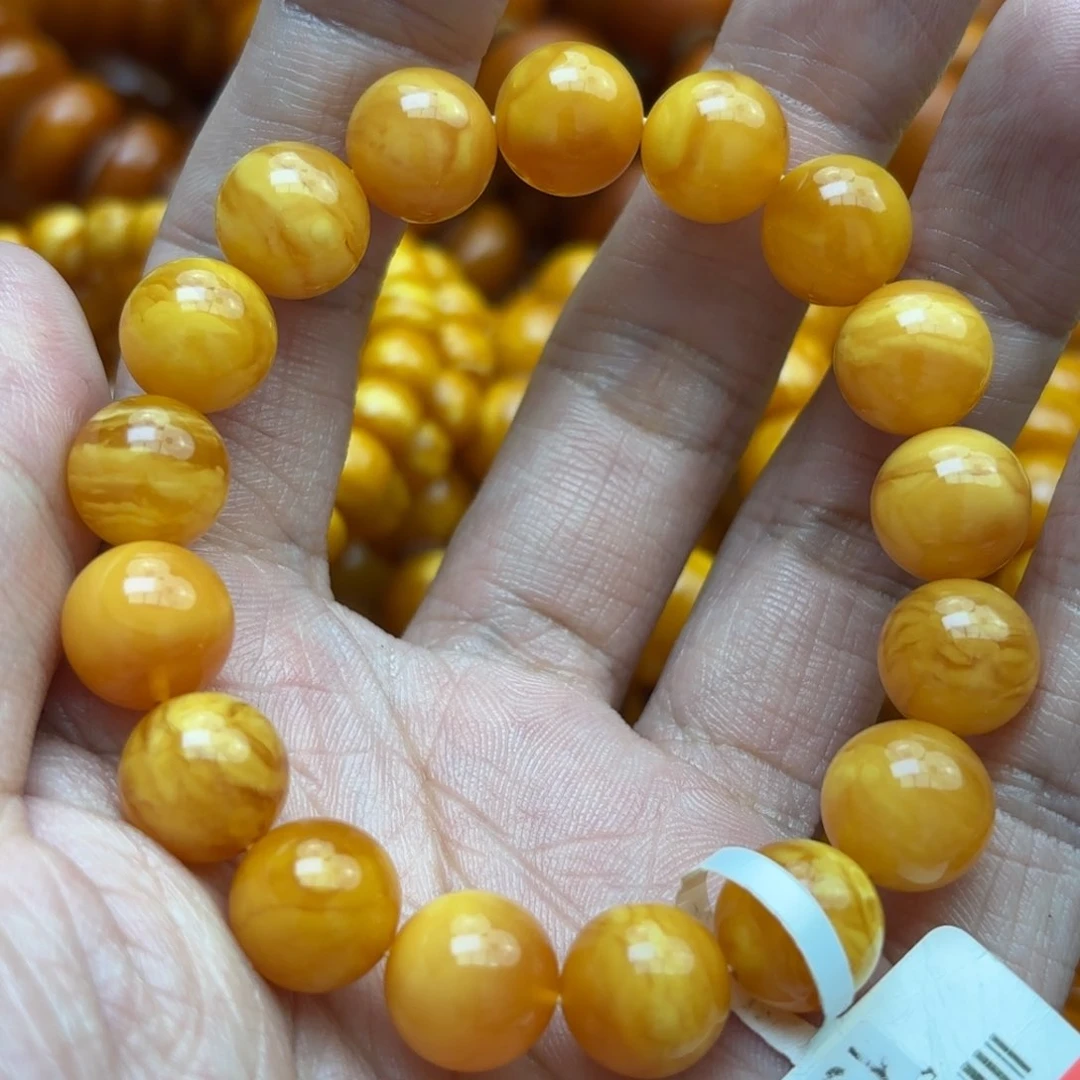 琥珀手链未镶嵌蜜蜡