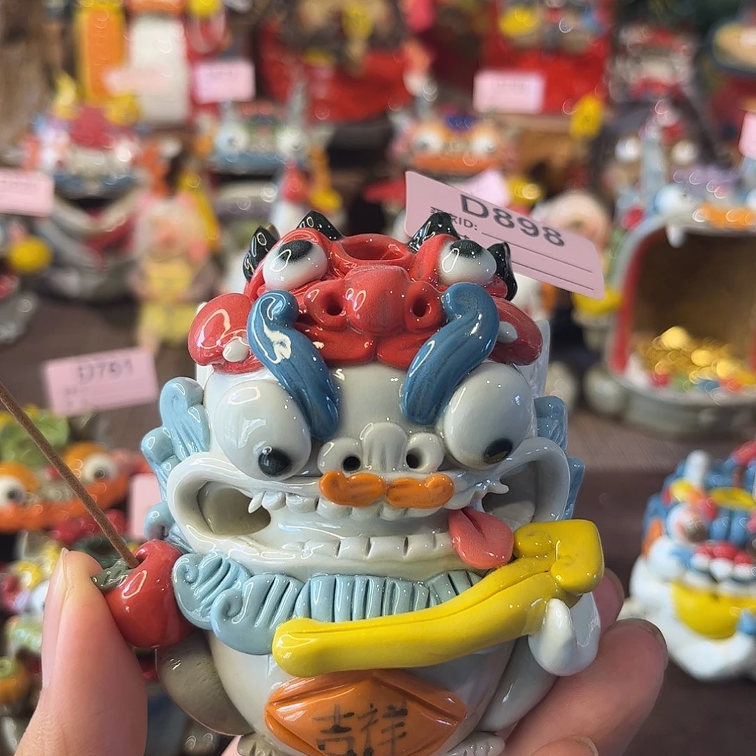 泥塑纯手工茶宠摆件