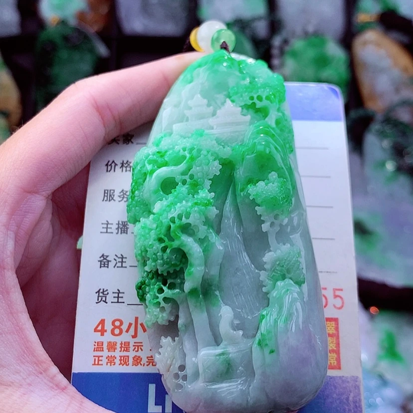 【闪购商品】翡翠颈饰未镶嵌天然