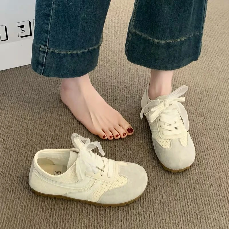 【小张精选】德训鞋学院风薄款透气时尚休闲鞋运动韩版平底软底春季