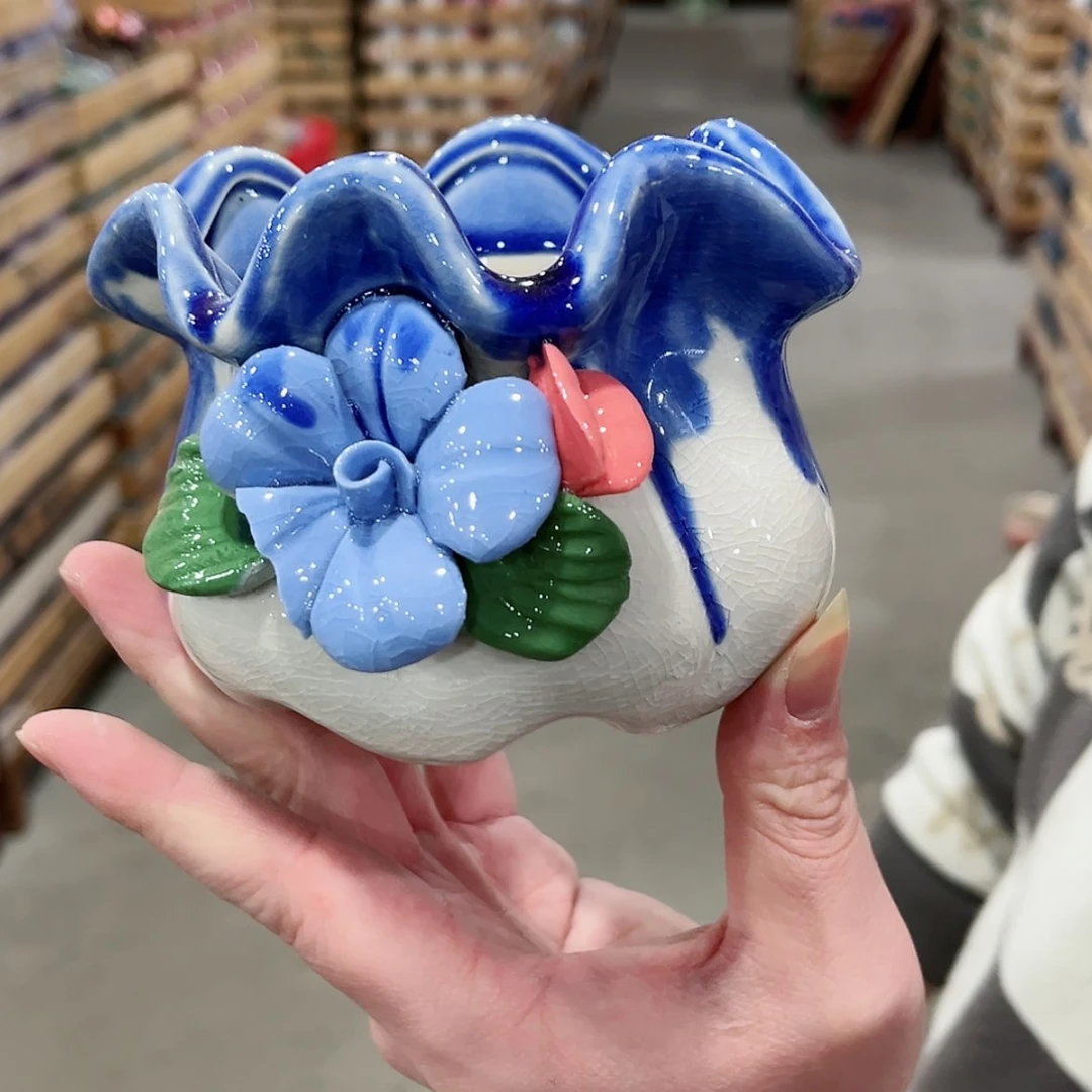 【闪购商品】陶瓷陶瓷多肉植物花盆