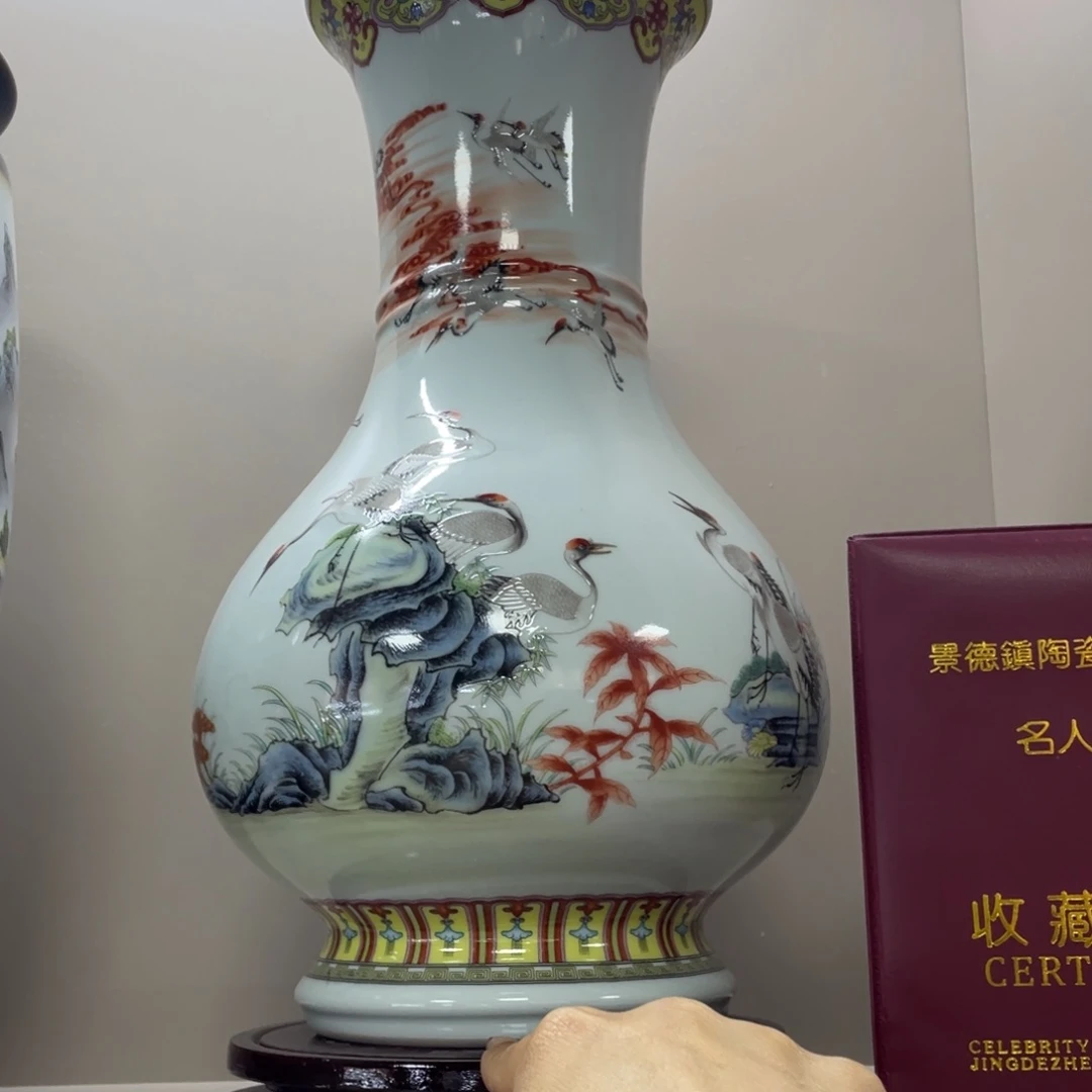 摆件景德镇陶瓷现代工艺品摆件