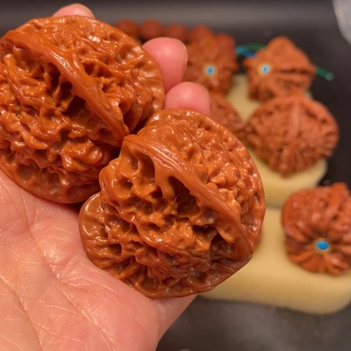 ***鹏吊坠猴头核桃工艺核桃