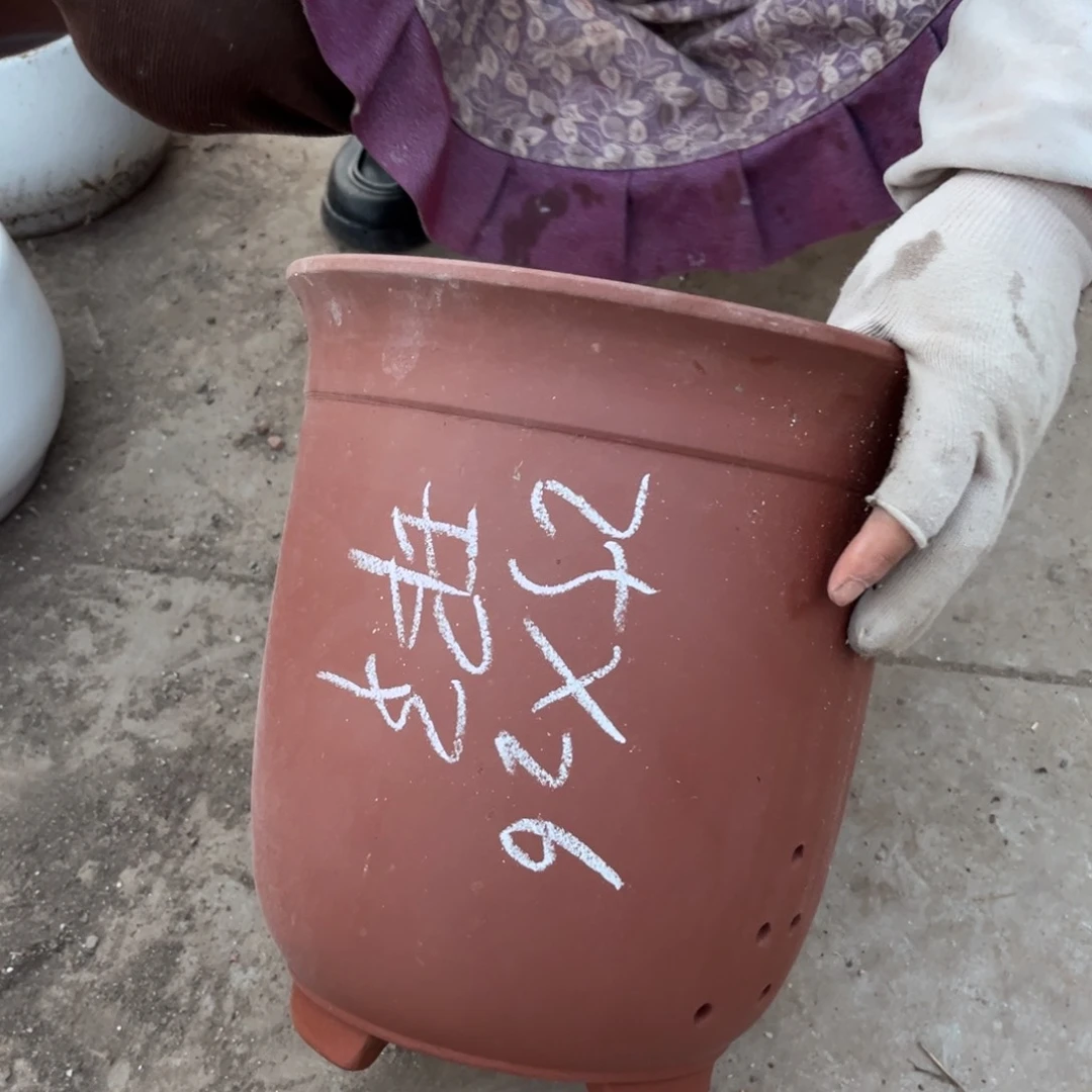 紫泥花盆 紫砂花盆