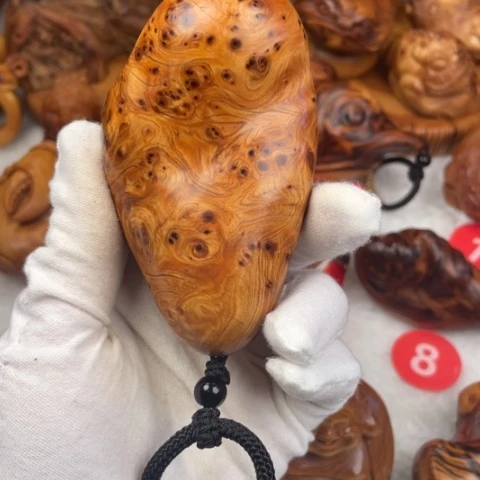 【闪购商品】柏木（崖柏）忙**闲正宗太行陈化满瘤疤把件