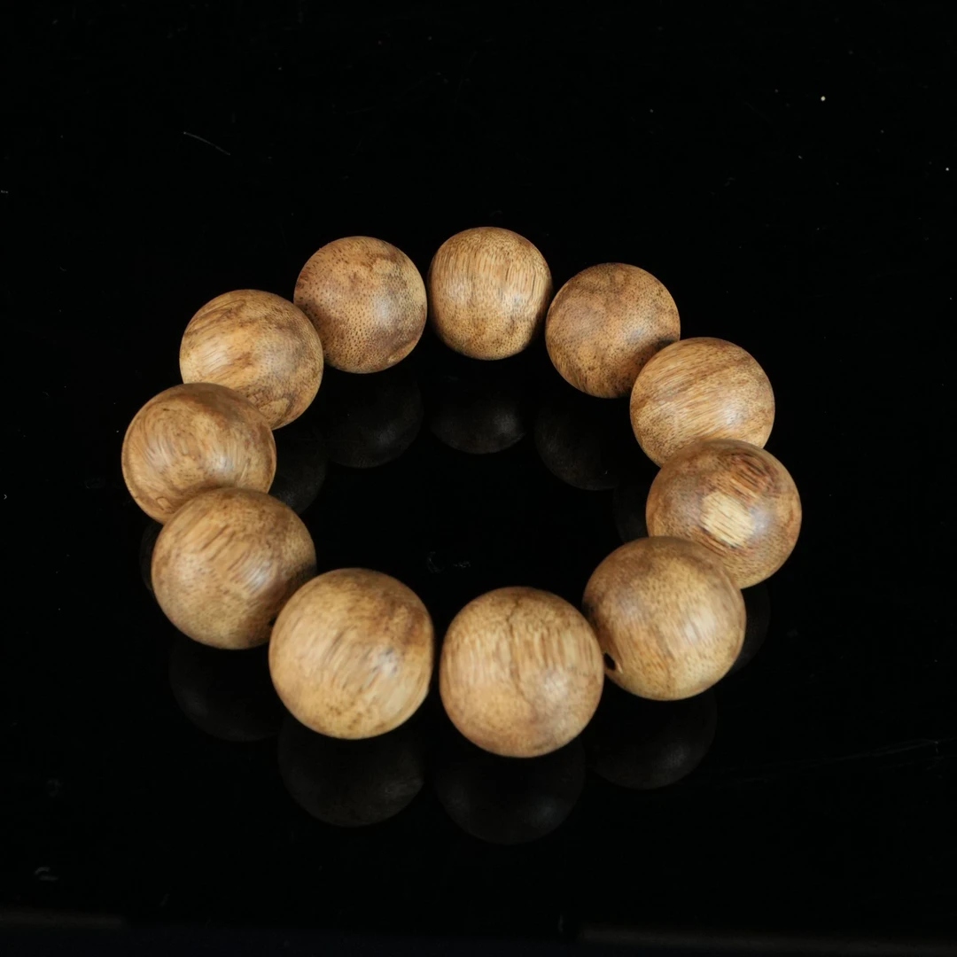 DY-B5456 马泥涝虎斑老料沉香手串 2.3cm 45.5g