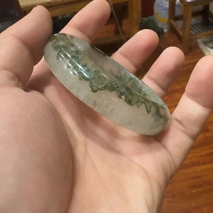 水晶珠宝半成品未镶嵌画*