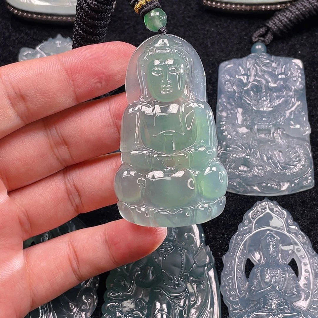 颈饰未镶嵌翡翠7，
