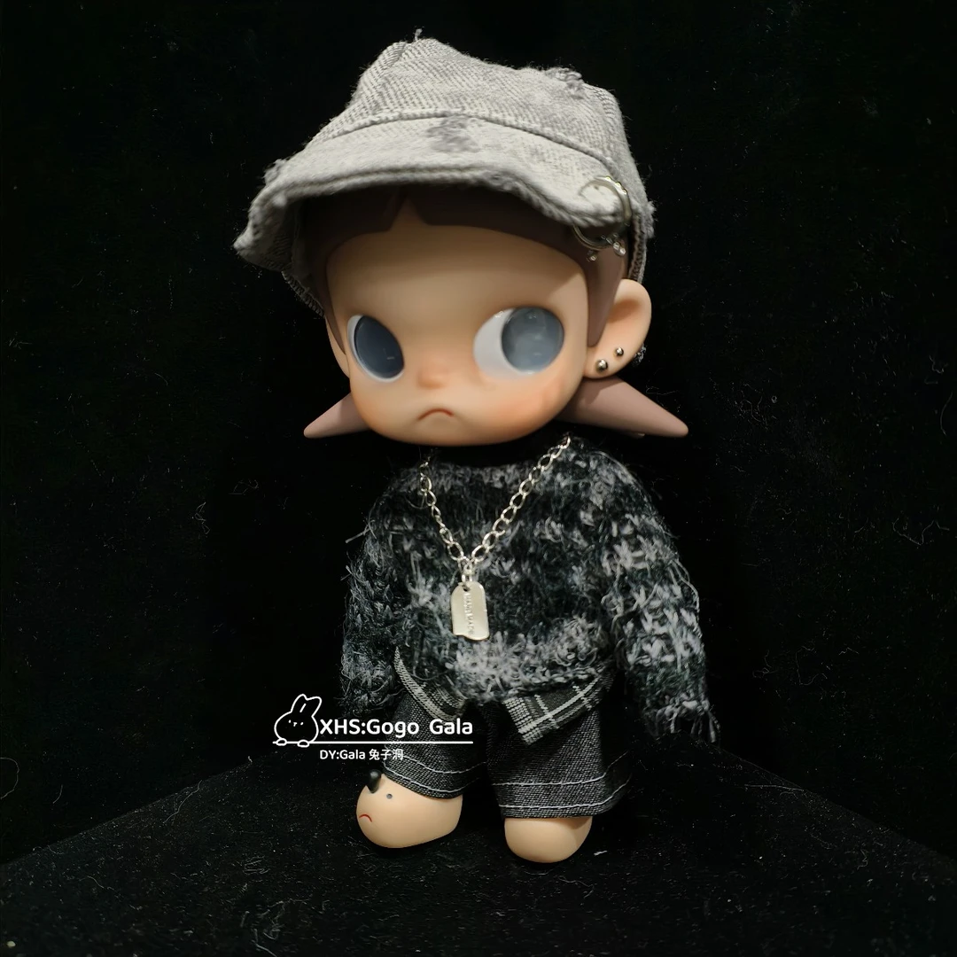 不含娃DimooZisiga嘎子姐BJD娃衣着替潮酷娃衣套装20cm通用仅娃衣