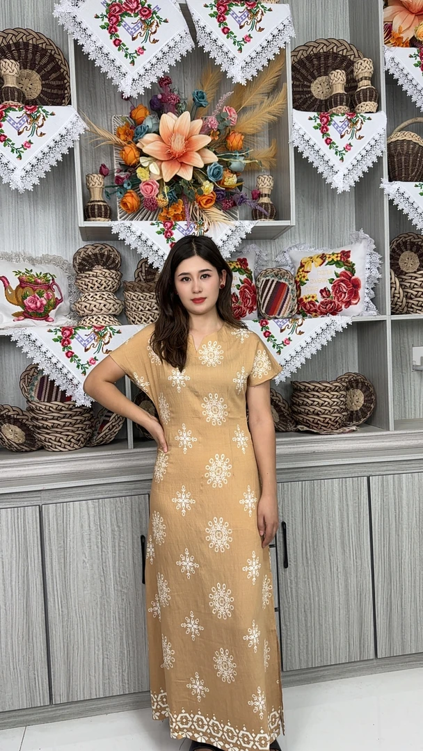 夏季短袖拉链印花高腰套头连衣裙气质圆领碎花甜辣风