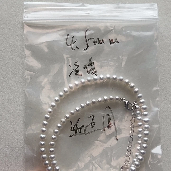 钛钢颈饰淡水珍珠