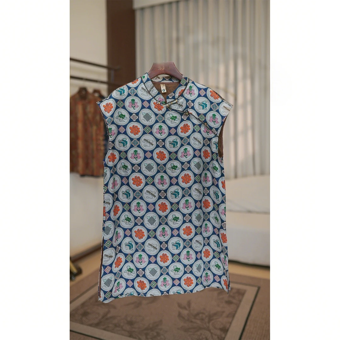 【文房四宝】新中式国风改良厂襟奥黛女夏小个子年轻款高级感上衣女