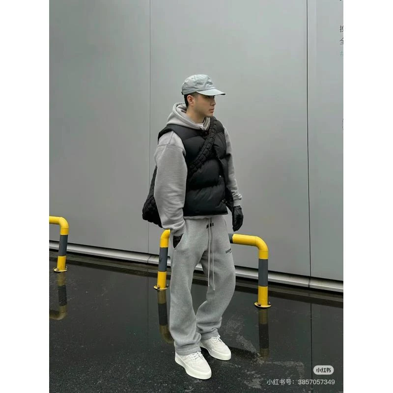 【ESS加绒卫裤合集】ESS卫裤系列美式潮流宽松休闲穿搭秋冬加绒厚款