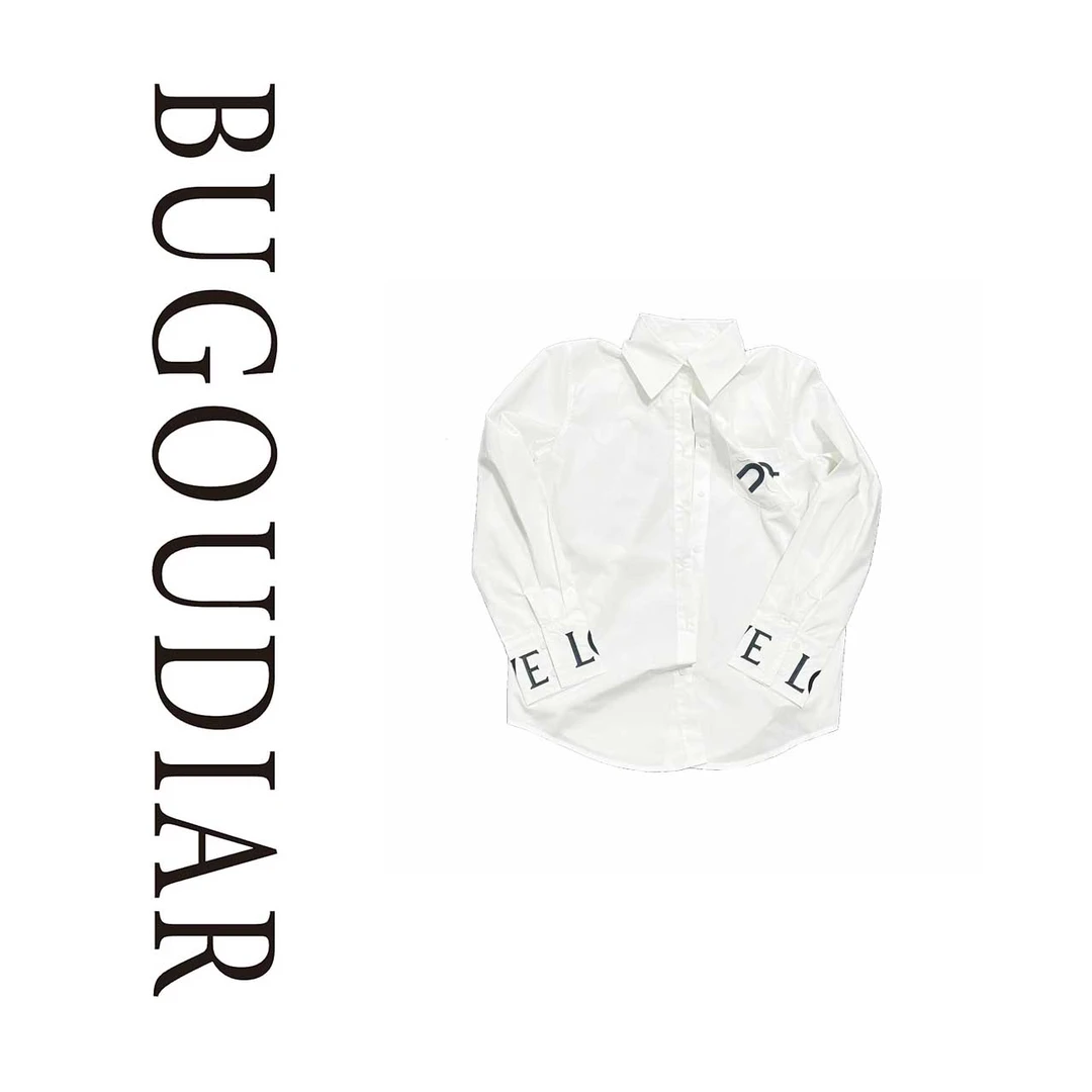 休闲女士白色百搭显瘦时尚衬衣Y014