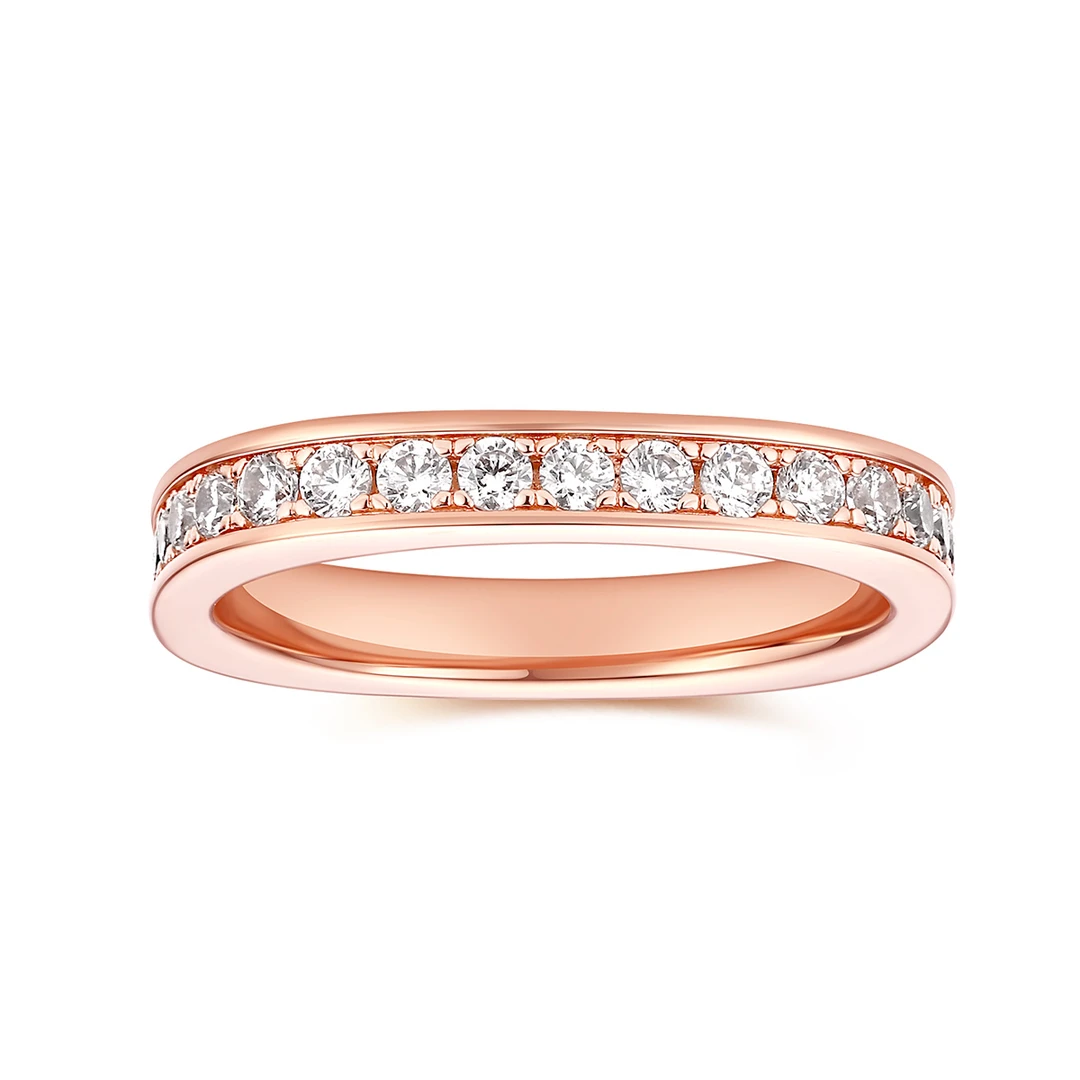 APM Monaco 合金合成锆石戒指 精致密镶戒指