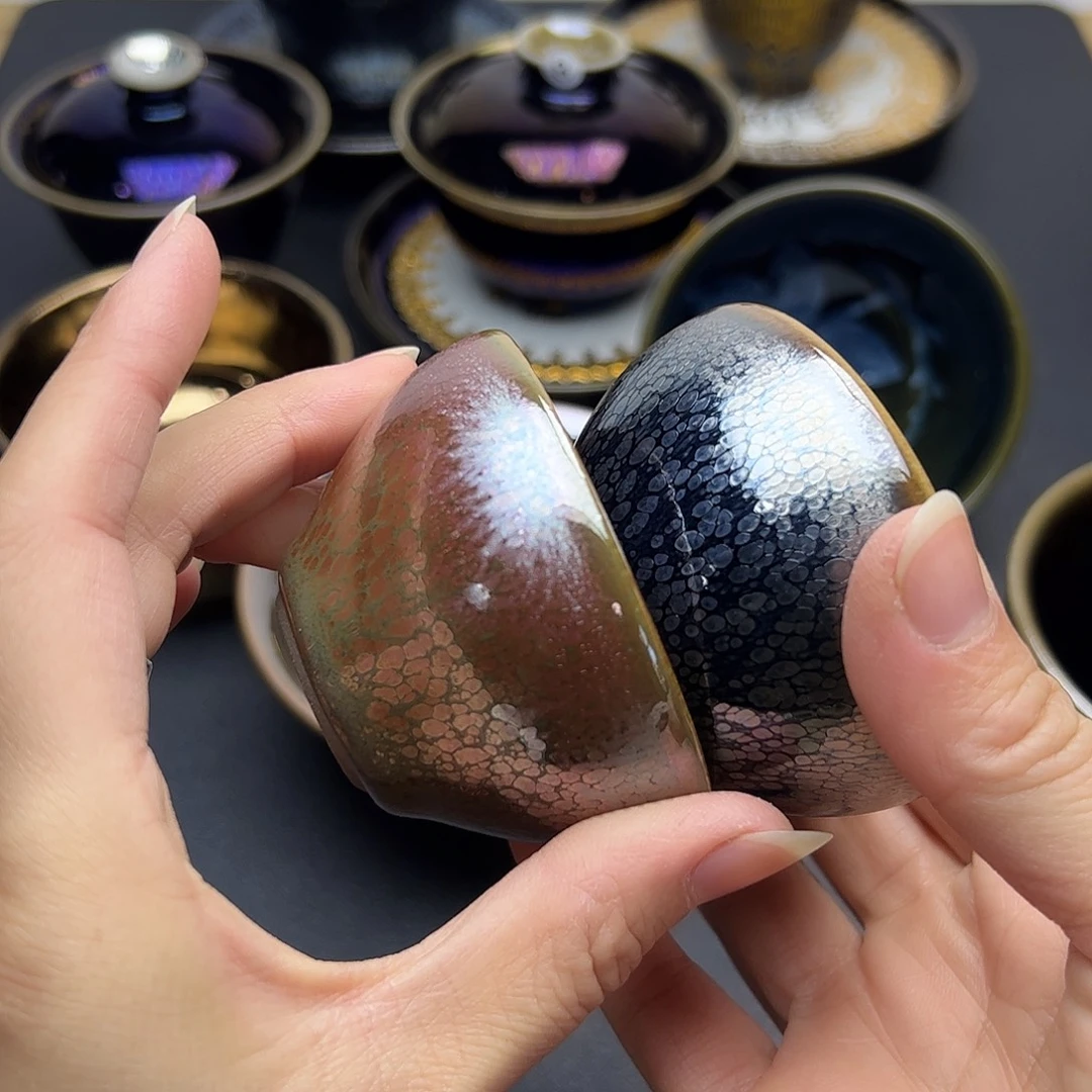 茶盏建窑建盏主人杯