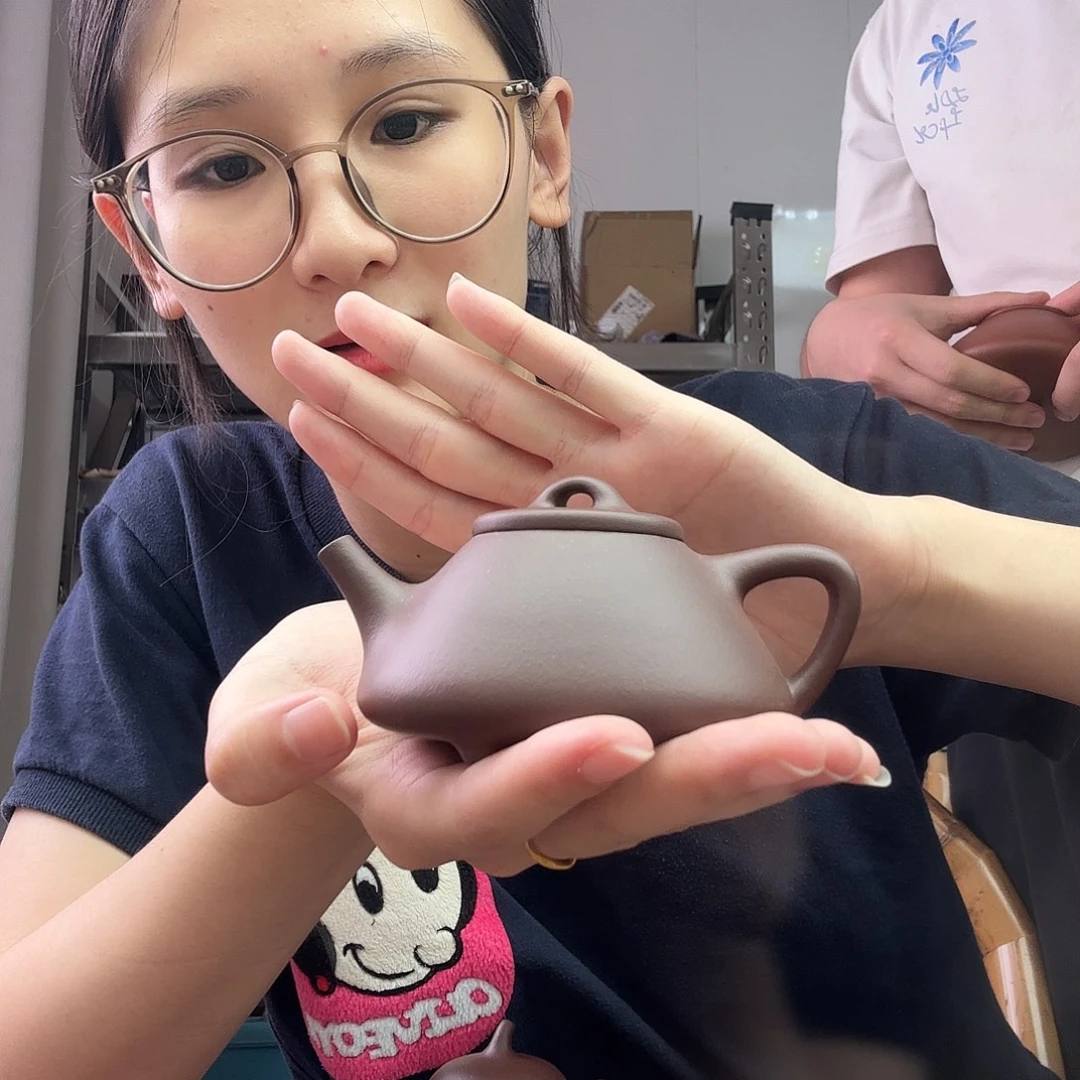 茶壶紫砂石瓢微瑕