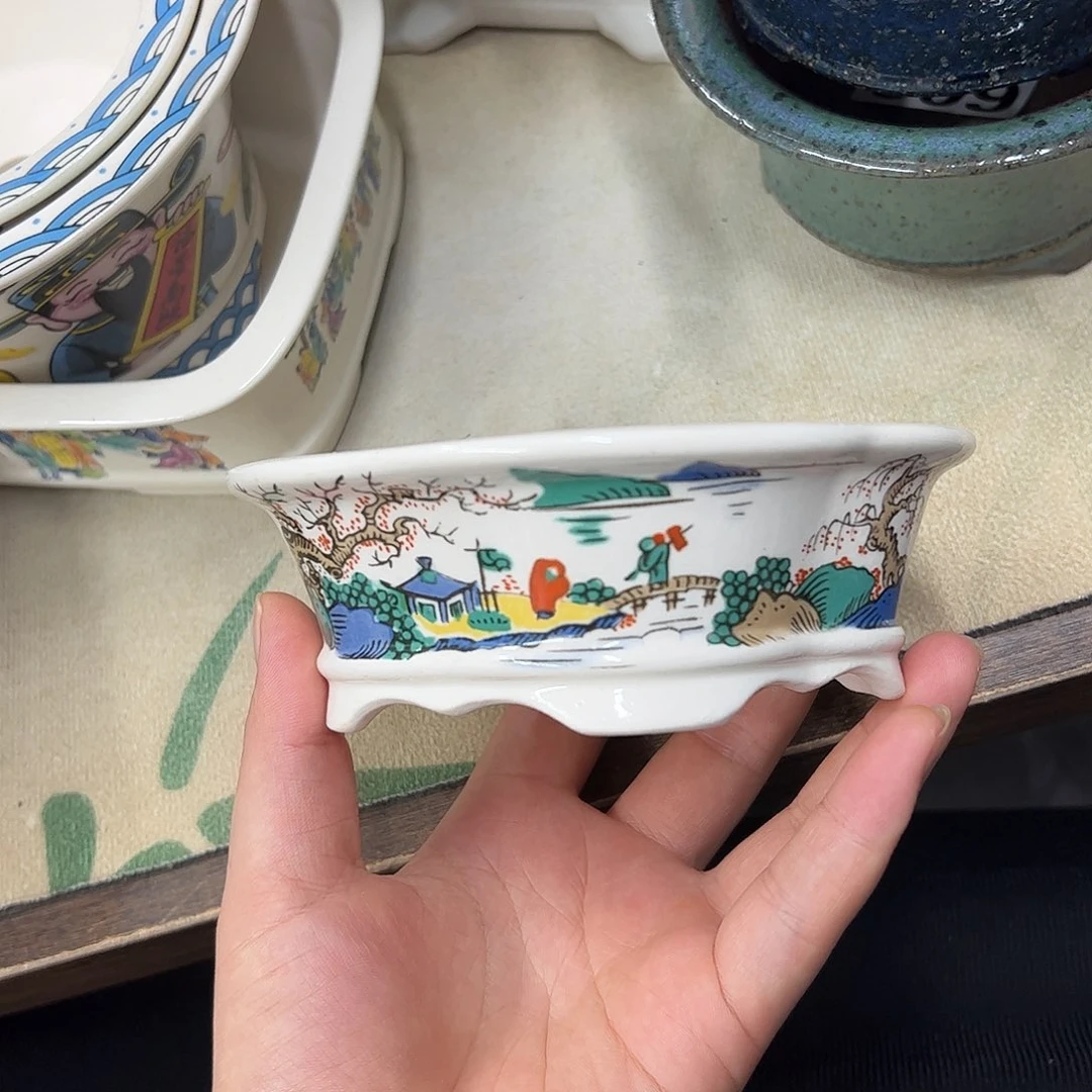 紫砂花盆939号瑕疵13/12/4cm