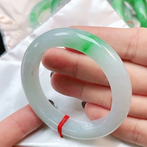 未镶嵌手镯翡翠正圈2812