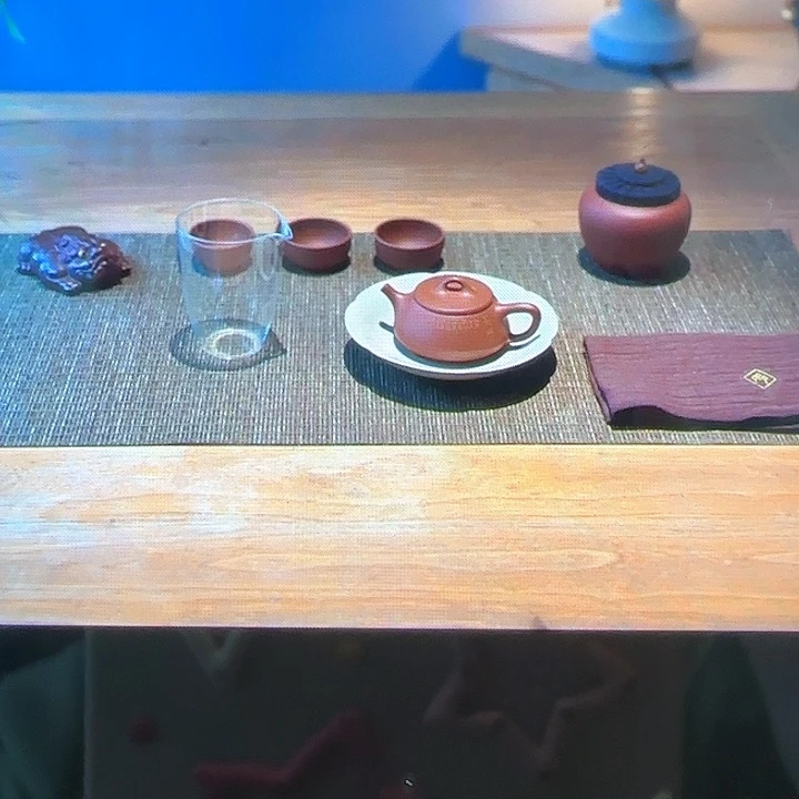 紫砂茶叶罐长乐小石瓢➕壶承➕久茗杯3只➕圆融罐➕貔貅➕茶巾➕公杯