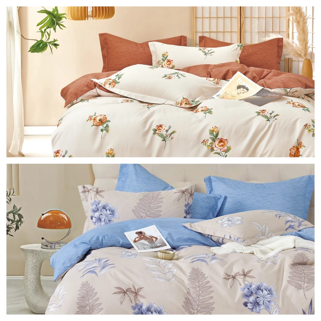 被套【买一送一】锦绣+蓝熙高支高密水洗斜纹棉被罩