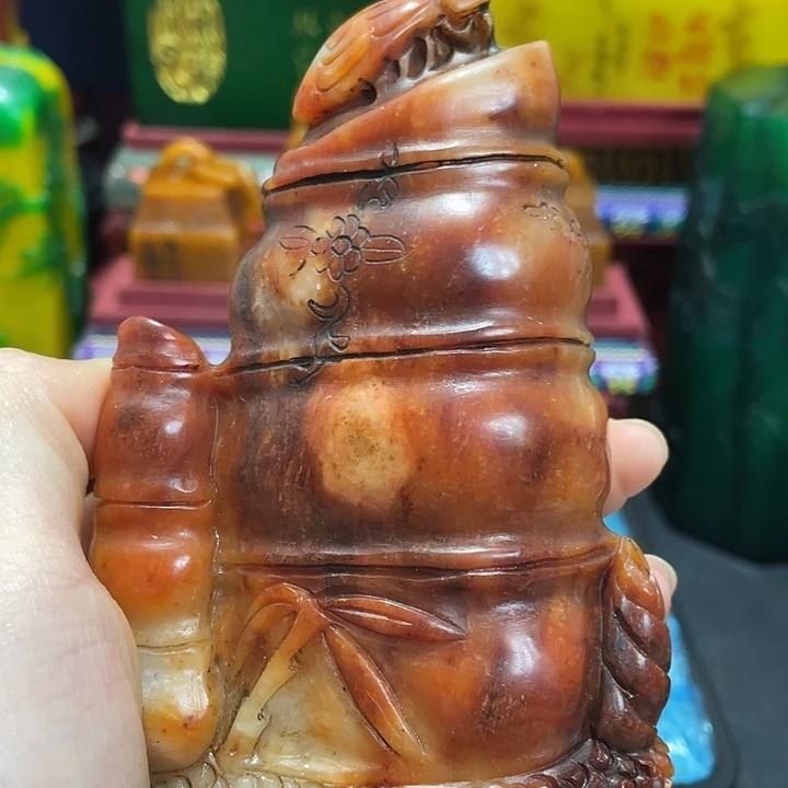 寿山石印石篆刻印章引首章闲章姓名章生日礼物