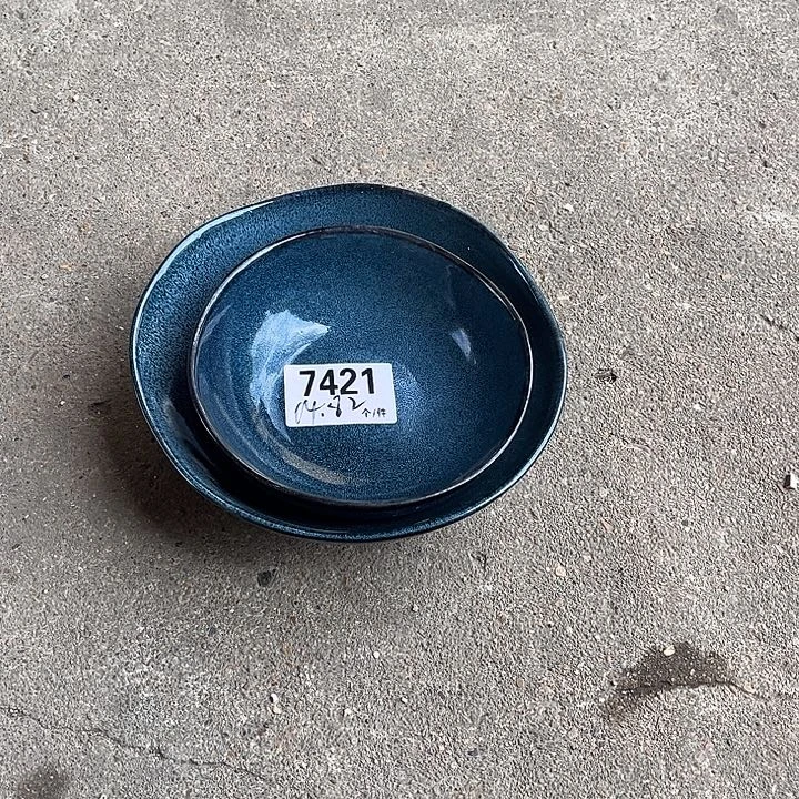 搪瓷微瑕外贸餐具7421