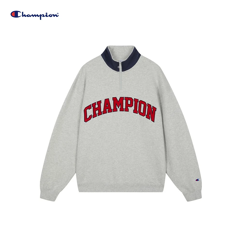 【丁禹兮同款】Champion时尚潮流休闲百搭套头无帽卫衣U5CSWSU043