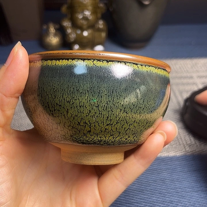 茶盏建盏手握泡茶主人杯