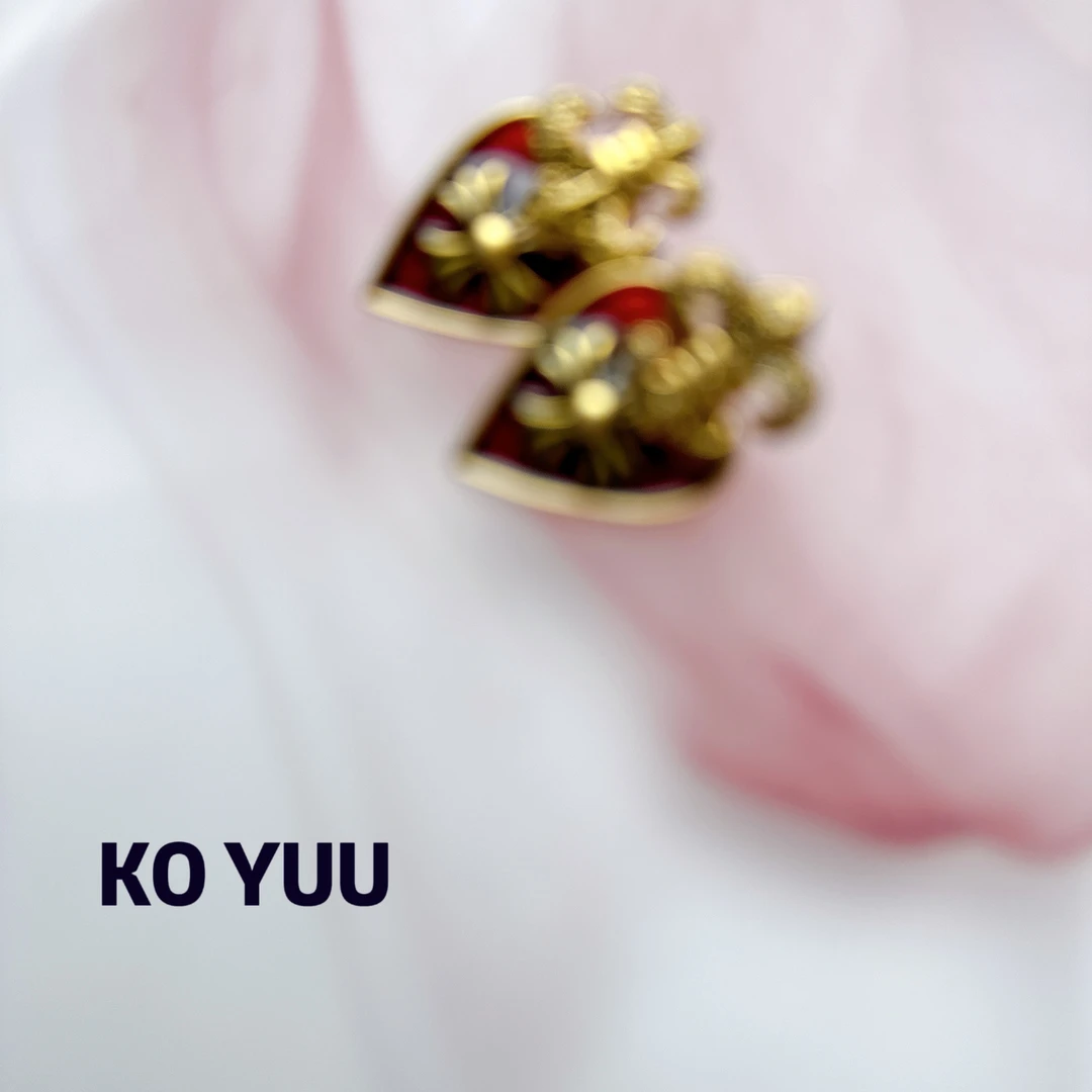 铜合金锆石耳饰 【雨桐高奢饰品】耳环KY00701