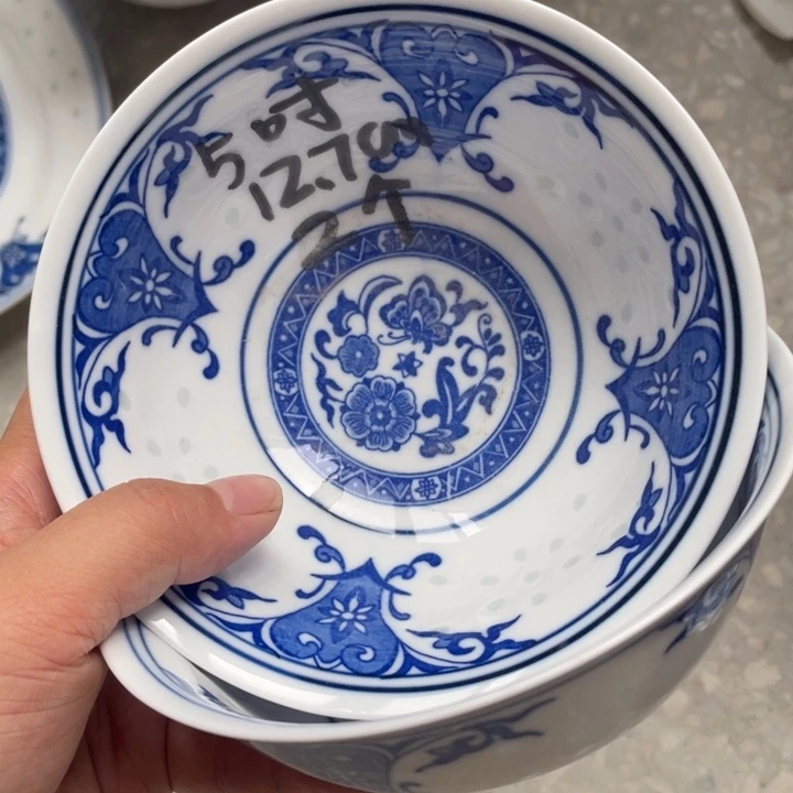 摆件景德镇高温细白瓷餐具