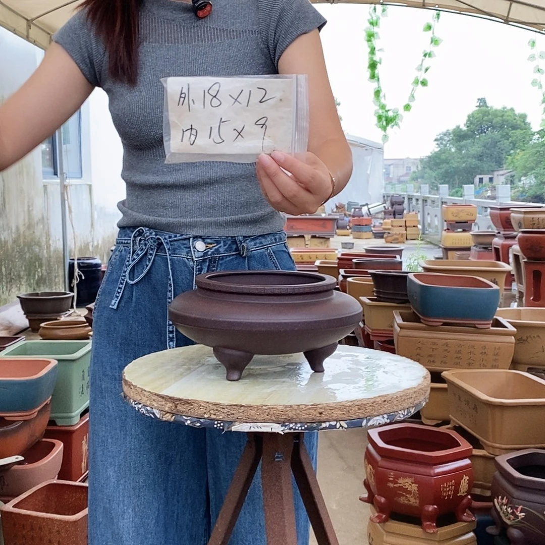 紫砂花盆紫砂花盆