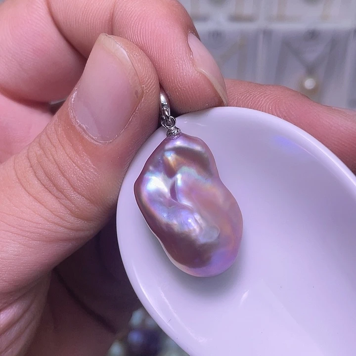 颈饰合金淡水珍珠76