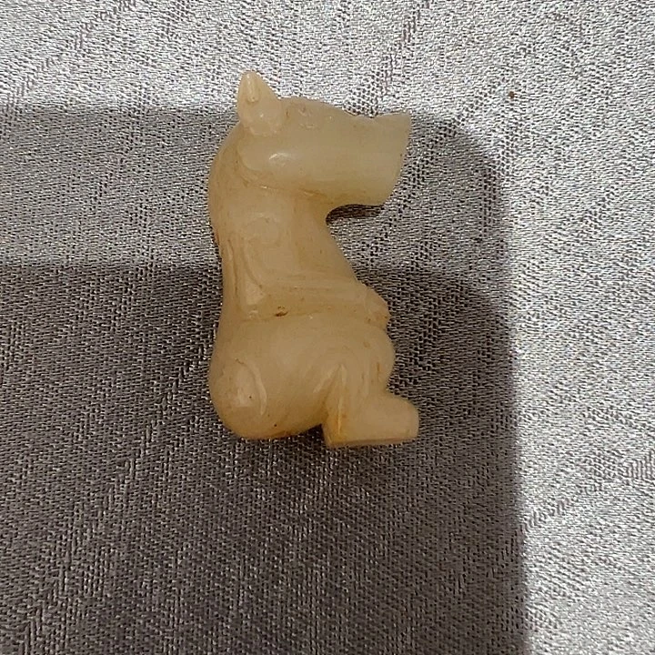 瓷***缘和田玉（糖玉）未镶嵌颈饰