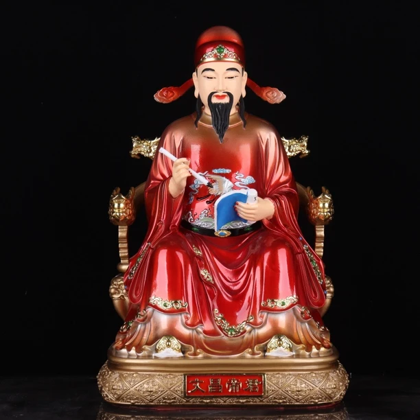 树脂文昌帝君摆件